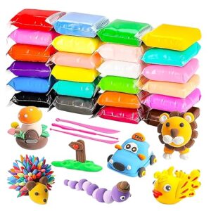 Home 12 colors super clay art diy clay with modelling tools